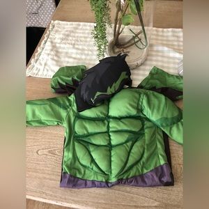 Padded 3T-4T hulk costume